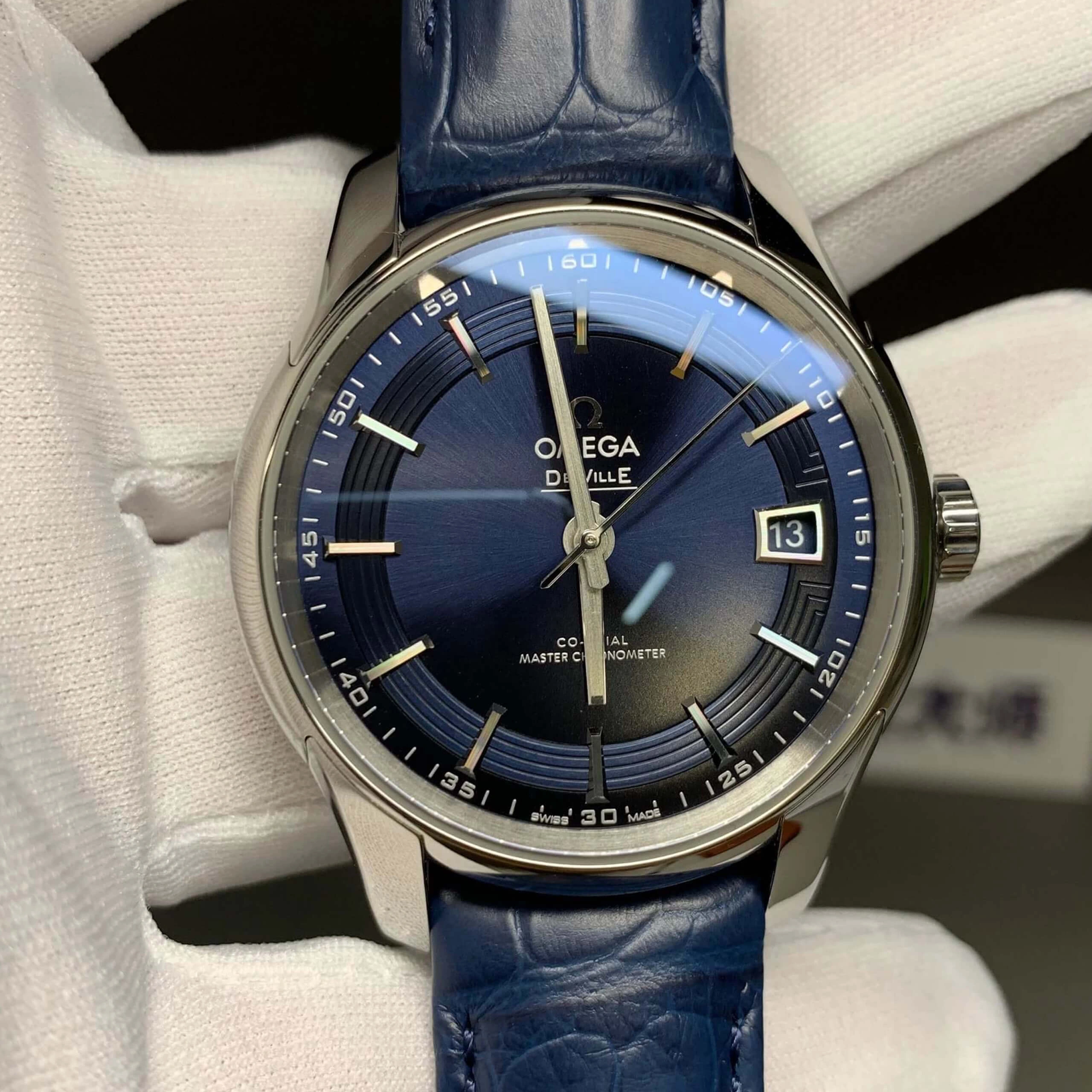 Omega De Ville 433.33.41.21.03.001 VS Factory 1:1 Best Edition Replica Watch Leather Strap